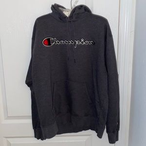 Champion hoodie size large